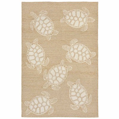 Capri Turtle Indoor/Outdoor Rug - Neutral