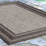 Carmel Multi Border Black Indoor/Outdoor Rug