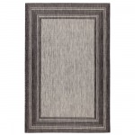 Carmel Multi Border Black Indoor/Outdoor Rug