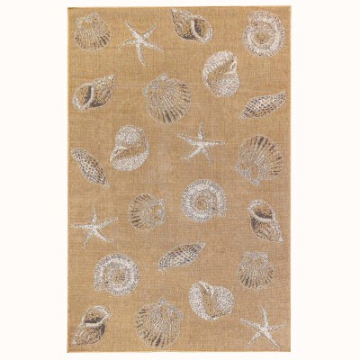 Carmel Shells Indoor/Outdoor Rug - Sand