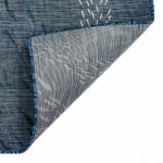 Carmel School of Fish Indoor/Outdoor Rug - Navy