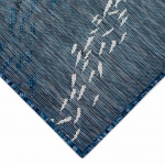 Carmel School of Fish Indoor/Outdoor Rug - Navy