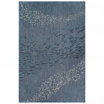 Carmel School of Fish Indoor/Outdoor Rug - Navy