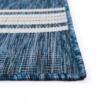 Carmel Stripe Navy Indoor/Outdoor Rug