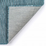 Carmel Texture Stripe Indoor/Outdoor Rug - Aqua