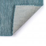 Carmel Texture Stripe Indoor/Outdoor Rug - Aqua