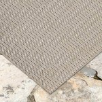 Carmel Texture Stripe Sand Indoor/Outdoor Rug