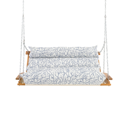 Bella Dura Atoll Royalty Cumaru Cushioned Double Swing