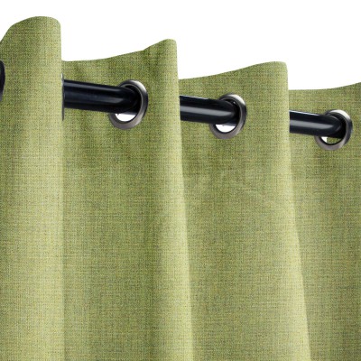 Sunbrella Cast Moss Outdoor Curtain