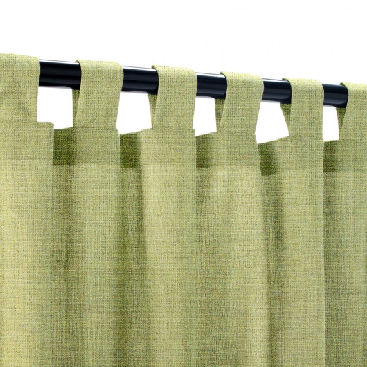 Sunbrella Cast Moss Outdoor Curtain