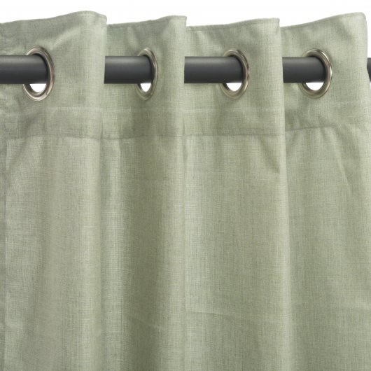 Sunbrella® Cast Oasis with Nickel Plated Grommets - 50 in x 84 in