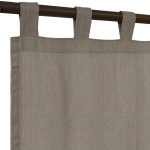 Sunbrella® Cast Shale with Tabs - 50 in. x 120 in.