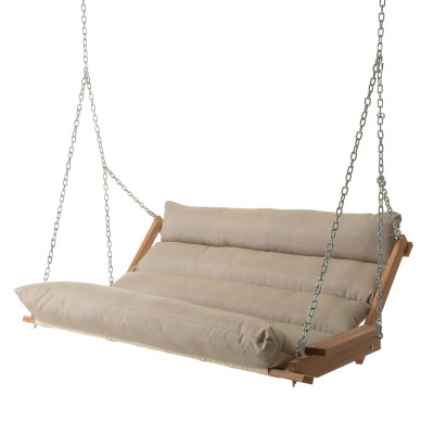 Deluxe Sunbrella Cushion Swing - Cast Ash