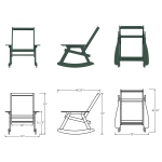 DURAWOOD® Poly Coastal Rope Rocker