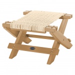 DURAWOOD® Poly Cedar Folding DURACORD® Rope Footstool