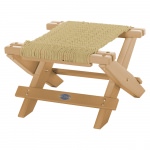 DURAWOOD® Poly Cedar Folding DURACORD® Rope Footstool