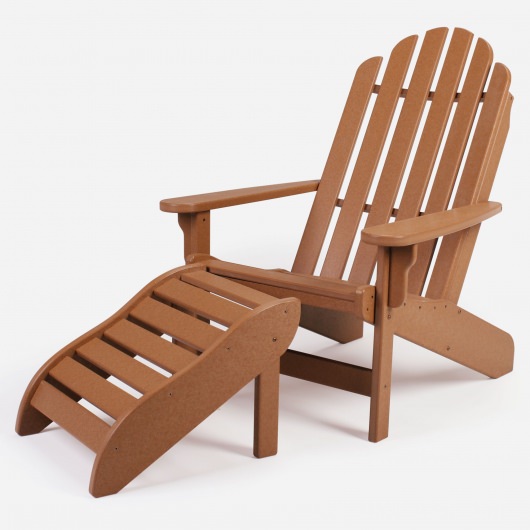 DURAWOOD® Poly Footrest - Cedar