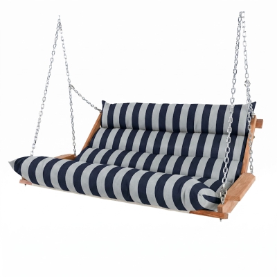 Deluxe Sunbrella Cushion Swing - Expressive Mist