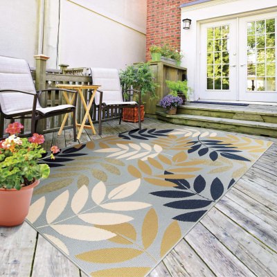 Floral Outdoor Rugs