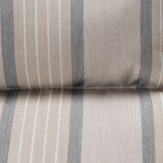 Curved Oak Double Deluxe Sunbrella Cushion Swing - Cove Pebble