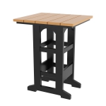 DURAWOOD® Poly Square Counter Height Table - 28 in. x 26 in.