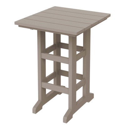 DURAWOOD® Poly Square Counter Height Table - 28 in. x 26 in.