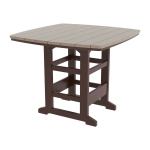 DURAWOOD® Poly Counter Height Table - 46 in. x 45 in.