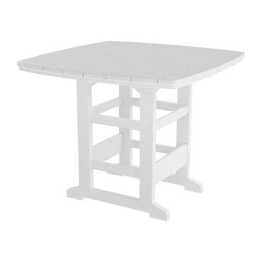 DURAWOOD® Poly Counter Height Table - 46 in. x 45 in.