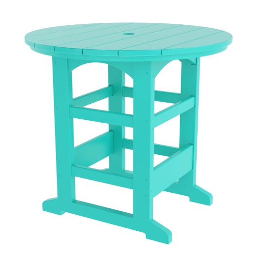 DURAWOOD® Poly Round Counter Height Table - 39.5 in.