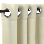 Sunbrella® Canvas Birds Eye with Nickel Plated Grommets - 50 in. x 84 in.