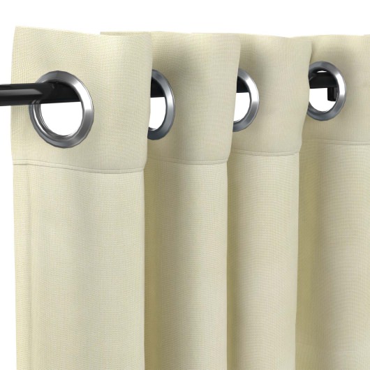 Sunbrella® Canvas Birds Eye with Nickel Plated Grommets - 50 in. x 84 in.