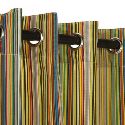 Polyester Outdoor Curtain- Nickel Grommets - Big Surprise