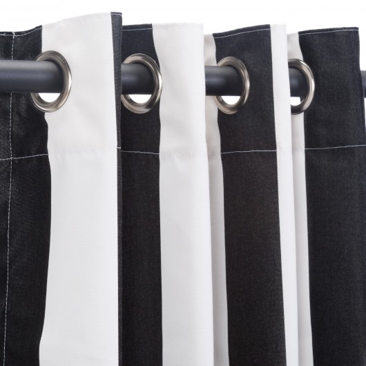 Sunbrella® Cabana Classic with Nickel Plated Grommets and Stabilizing Grommets - 50 in. x 120 in.