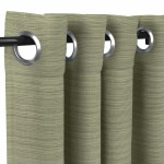 Sunbrella® Dupione Laurel Grommeted with Stabilizing Grommets - 50 in. x 108 in.