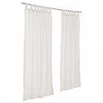 Sunbrella Spectrum Eggshell Outdoor Curtain with Grommets