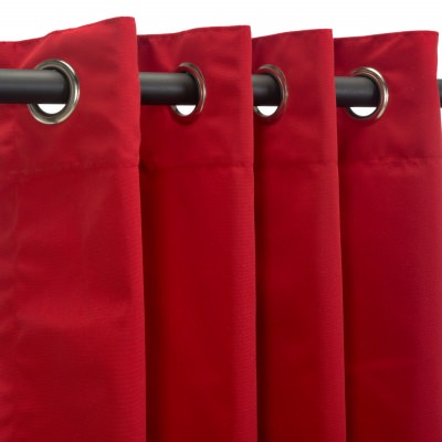 Red Outdoor Curtains
