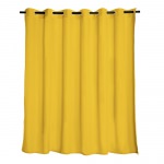 Sunflower Le Marche Extra Wide Outdoor Curtain