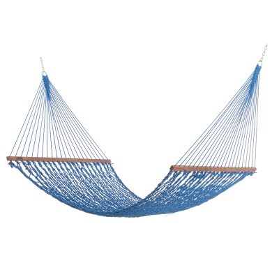 Large DURACORD® Rope Hammock - Coastal Blue