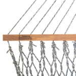 DURACORD® Deluxe Rope Hammock - Navy Oatmeal Heirloom Tweed