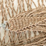 DURACORD® Large Rope Hammock - Antique Brown Oatmeal Heirloom Tweed