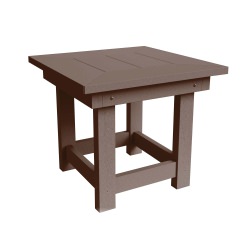 DURAWOOD® Poly Comfort Side Table - Chocolate