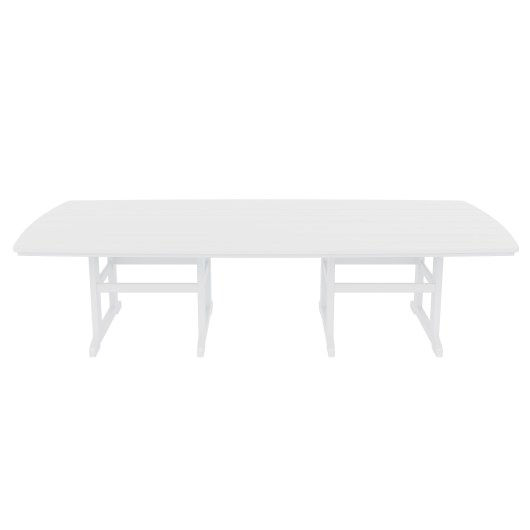DURAWOOD® Poly Dining Table 44.5 in. x 120 in. - White