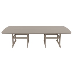 DURAWOOD® Poly Dining Table - 46 in. x 120 in.