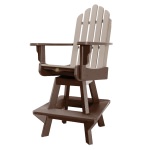 DURAWOOD® Poly Classic Counter Height Swivel Chair