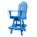 DURAWOOD® Poly Classic Counter Height Swivel Chair