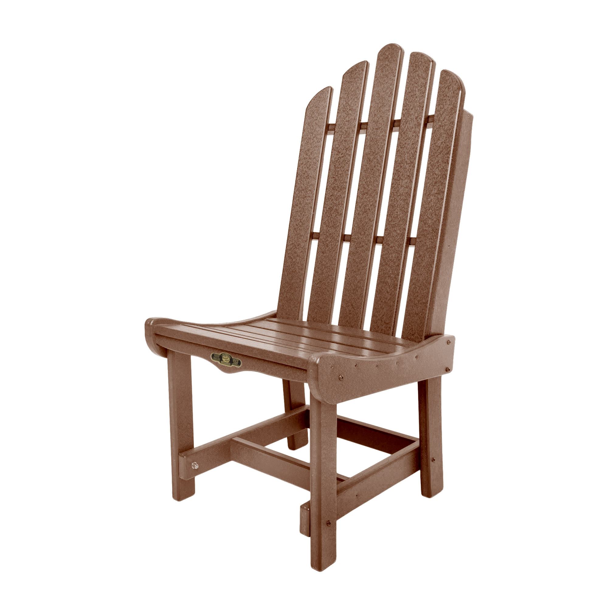 Original Pawleys Island Black & Cedar Durawood Sunrise Adirondack Rocking Chair Handcrafted in The Carolinas Stainless Steel Hardware Eco-Friendly Durawood Fit N Finish