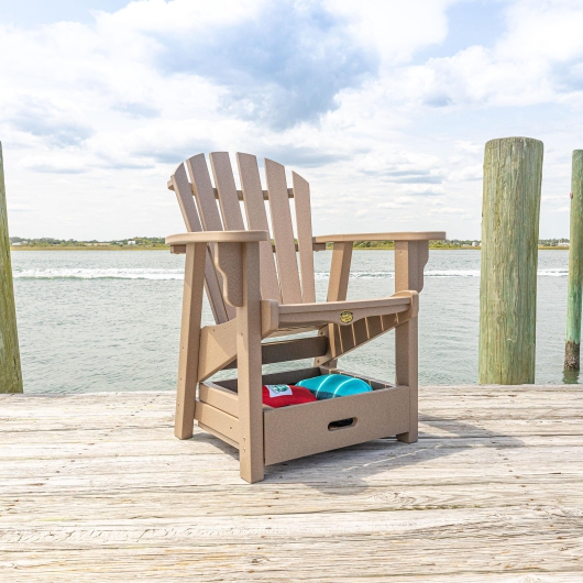 DURAWOOD® Poly Crescent Conversation Chair