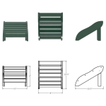 DURAWOOD® Poly Footrest