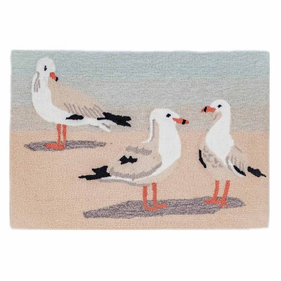 Frontporch Gulls Indoor/Outdoor Rug - Sand