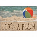 Frontporch Life's A Beach Indoor/Outdoor Rug - Sand